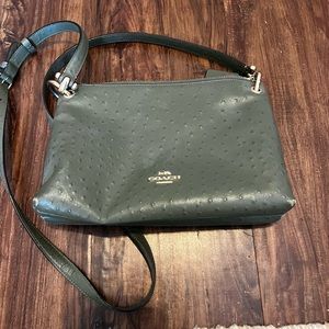 Coach purse. Grey.